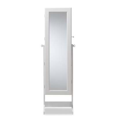 💝Last day of clearance!!💝Buy 2 Free Shipping✨Gold & Silver Safekeeper Mirrored Jewelry Cabinet