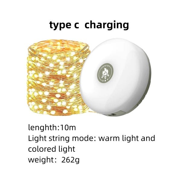 💥Outdoor Waterproof Portable Stowable String Light