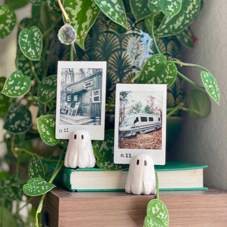 💥Last Day Promotion 50% OFF🔥-Handmade Clay Photo Holders🍄