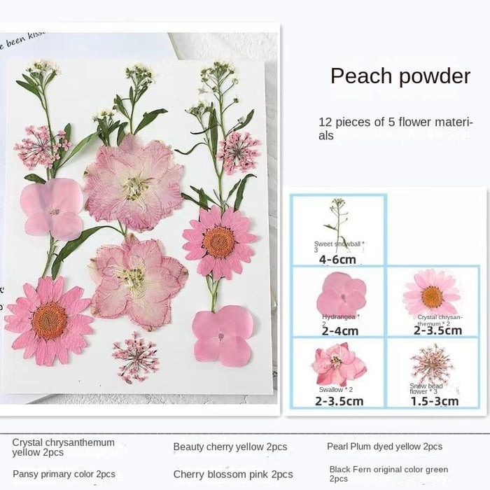 💐Transparent Dried Flower Bookmarks(40 PCS)