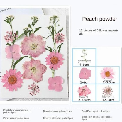 💐Transparent Dried Flower Bookmarks(40 PCS)
