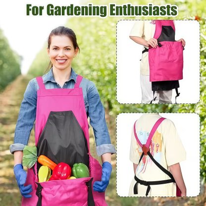 🔥HOT SALE NOW!!!💝Buy 2 Get 2 Free ✨Adjustable Garden Apron (2 Pcs)
