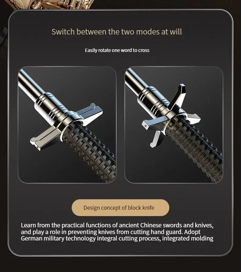 🔥Soon to Be Sold Out!!💝Buy 2 Get 2 Free💥Multi-Functional Hiking Safety Tool