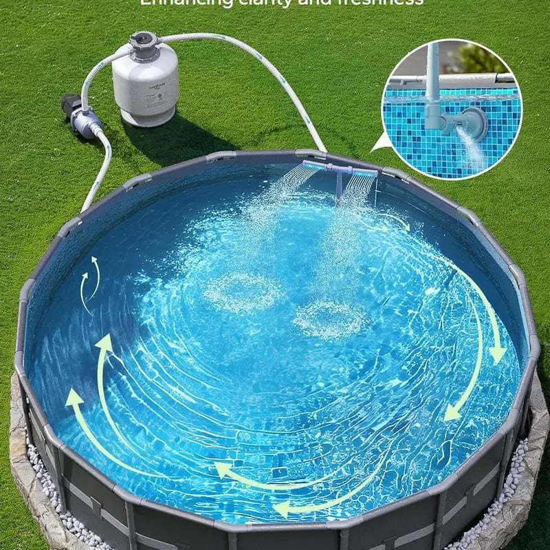 💝𝗧𝗼𝗱𝗮𝘆'𝘀 𝗦𝗽𝗲𝗰𝗶𝗮𝗹𝘀💝Buy 2 Get 2 Free✨Solar Pool Fountain with Lights Dual Arc