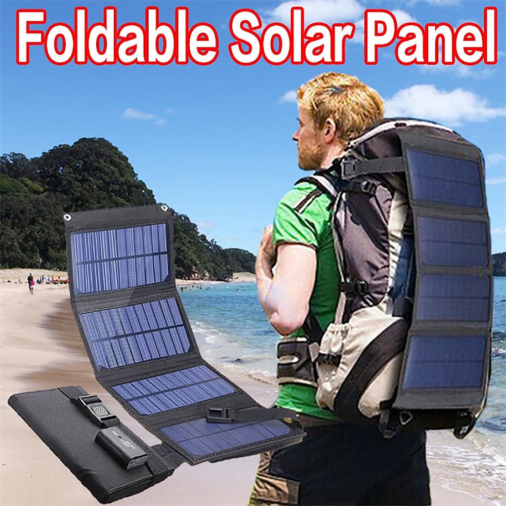 🔥HOT SALE NOW!!!💝Buy 2 Get 2 Free🔥8W Solar panel Portable Solar Charger