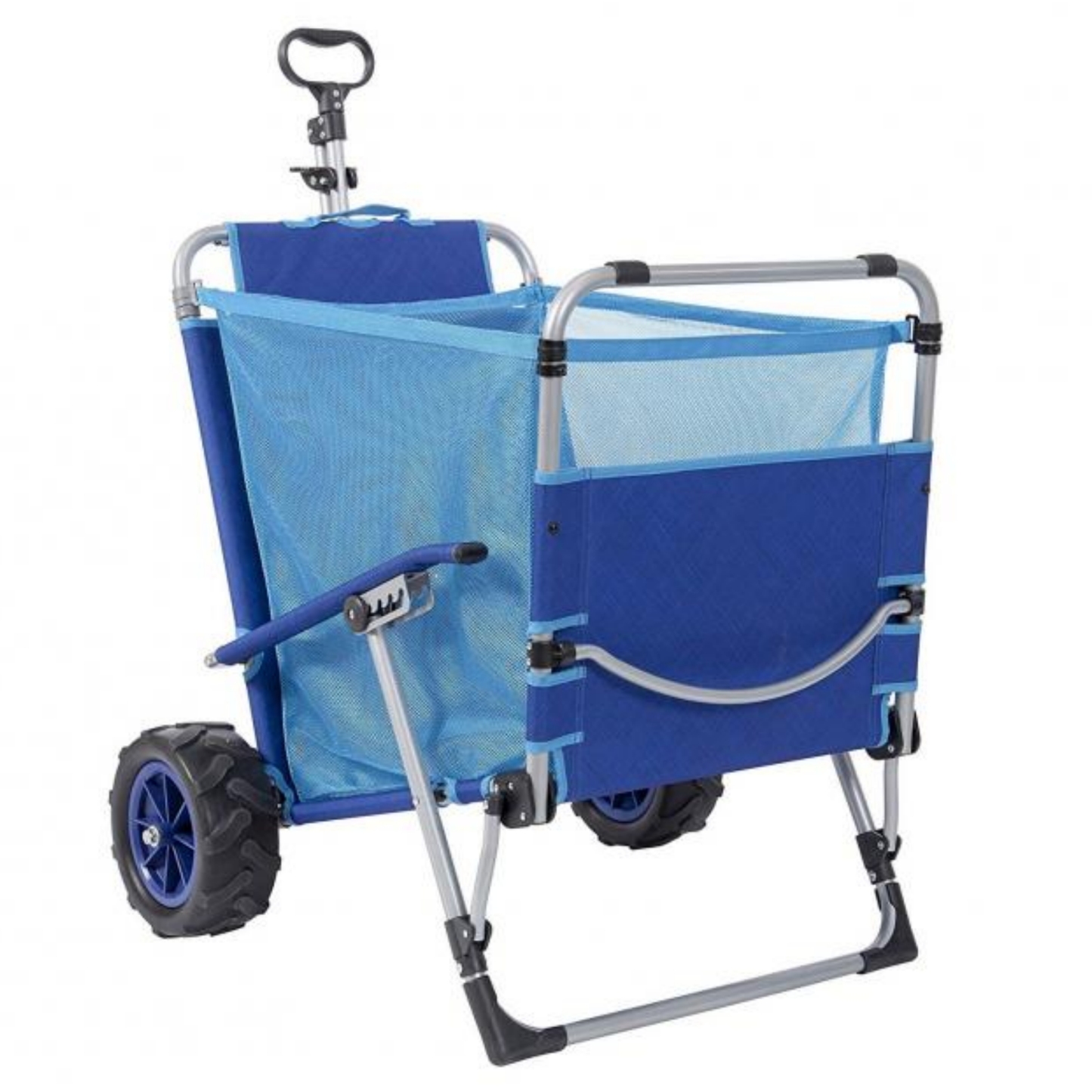 💝𝗧𝗼𝗱𝗮𝘆'𝘀 𝗦𝗽𝗲𝗰𝗶𝗮𝗹𝘀💝Buy 2 Get 2 Free🏖️Foldable Chaise Lounge Chair with Integrated Wagon Pull Cart