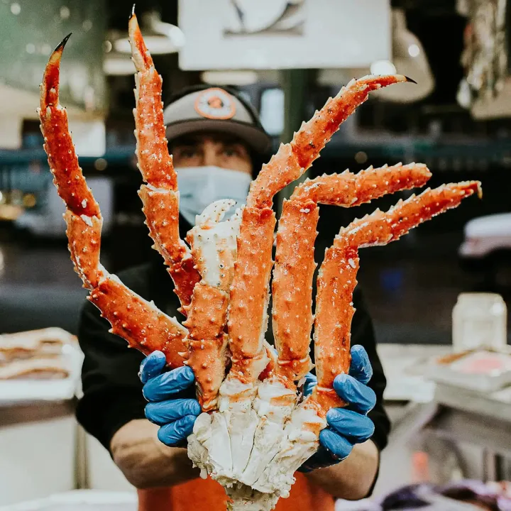 🔥Unparalleled King Crab⏰Alaska Giant Red King Crab Legs