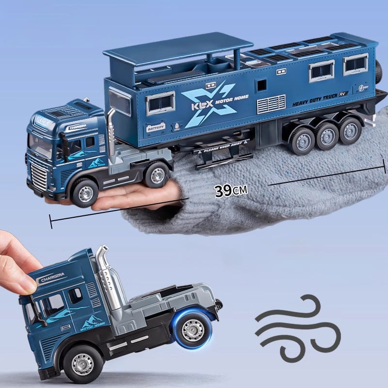 💝𝗧𝗼𝗱𝗮𝘆'𝘀 𝗦𝗽𝗲𝗰𝗶𝗮𝗹𝘀💝Buy 2 Get 2 Free🛻Extended alloy simulation camping vehicle truck