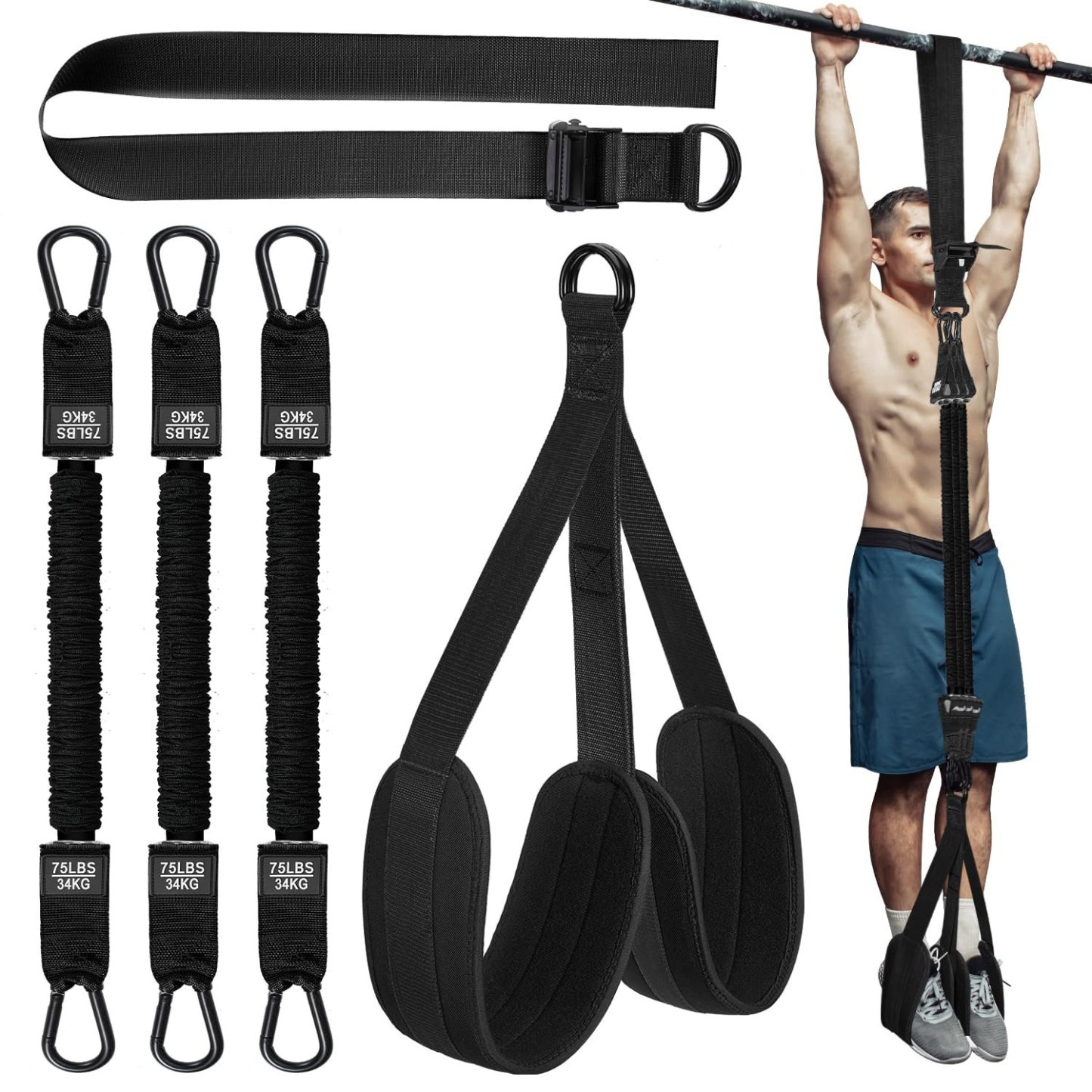 🔥HOT SALE NOW!!!💝Buy 2 Get 2 Free ✨Pull Up Assist Band
