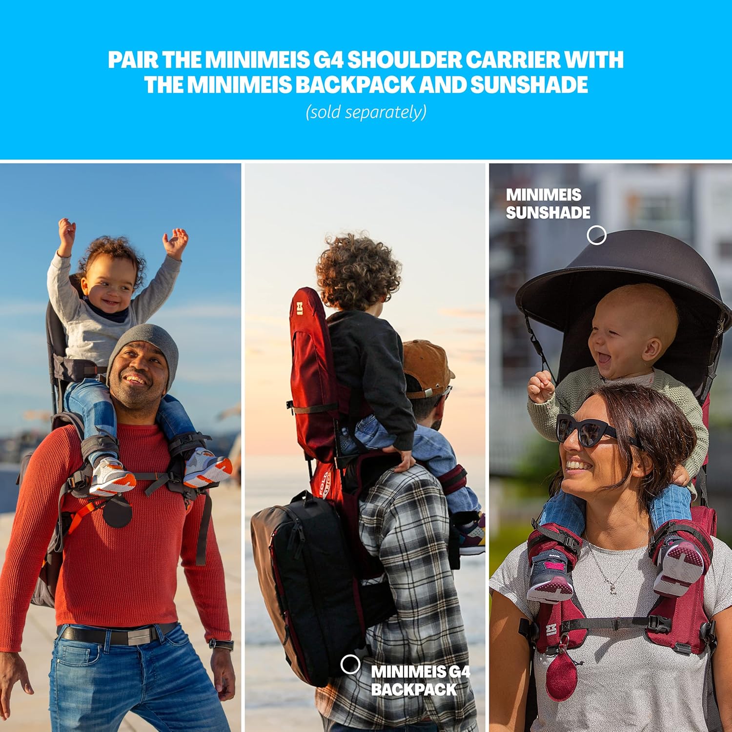 💝𝗧𝗼𝗱𝗮𝘆'𝘀 𝗦𝗽𝗲𝗰𝗶𝗮𝗹𝘀💝Buy 2 Get 2 Free💥Lightweight Child Shoulder Carrier