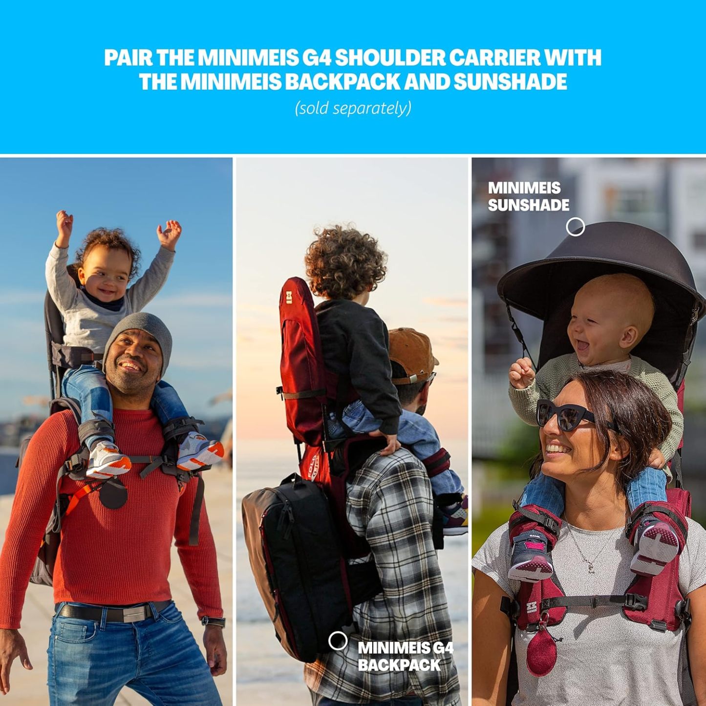 💝𝗧𝗼𝗱𝗮𝘆'𝘀 𝗦𝗽𝗲𝗰𝗶𝗮𝗹𝘀💝Buy 2 Get 2 Free💥Lightweight Child Shoulder Carrier
