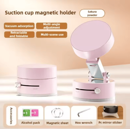 💥Upgraded Foldable Vacuum Magnetic Cell Phone Holder