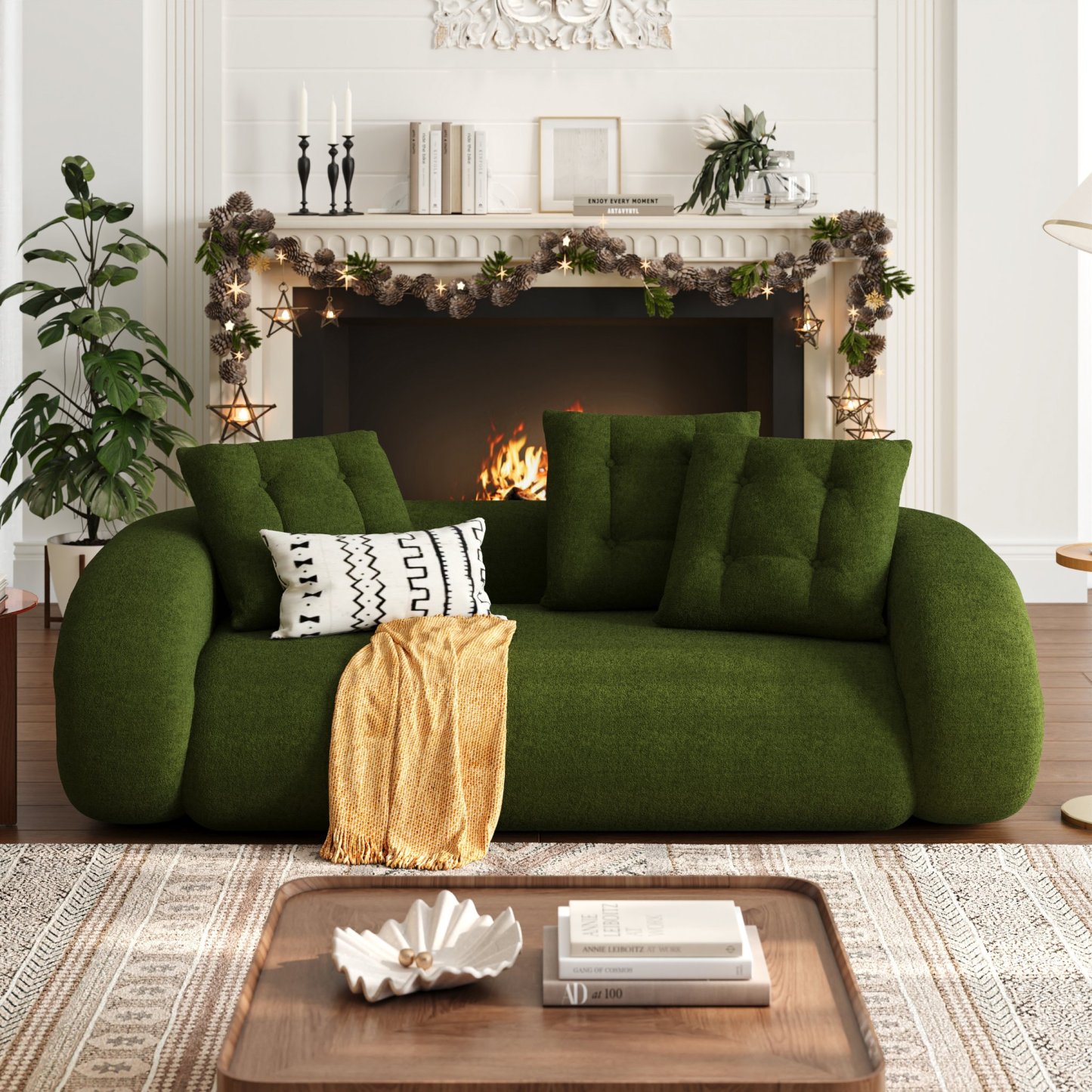 🔥【Factory direct sales】🔥Last day limited time offer⚡King 3-Seater Velvet Convertible Futon Sofa Bed - Bring comfort home💖