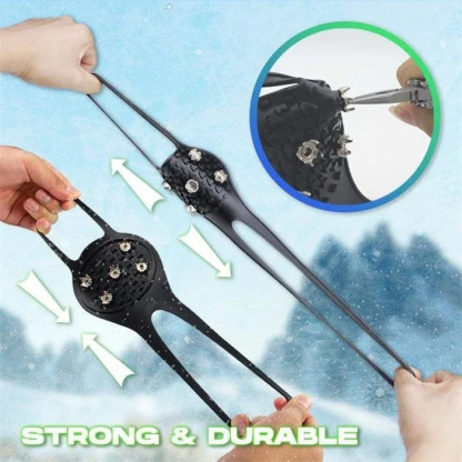 Hot Sale🔥Universal Gripper Spikes Non Slip Shoe Grips(1 Pair)