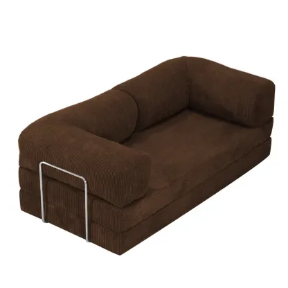 💥Last Day $33.99! 🔥4-in-1 Convertible Folding Sleeper Sofa Bed
