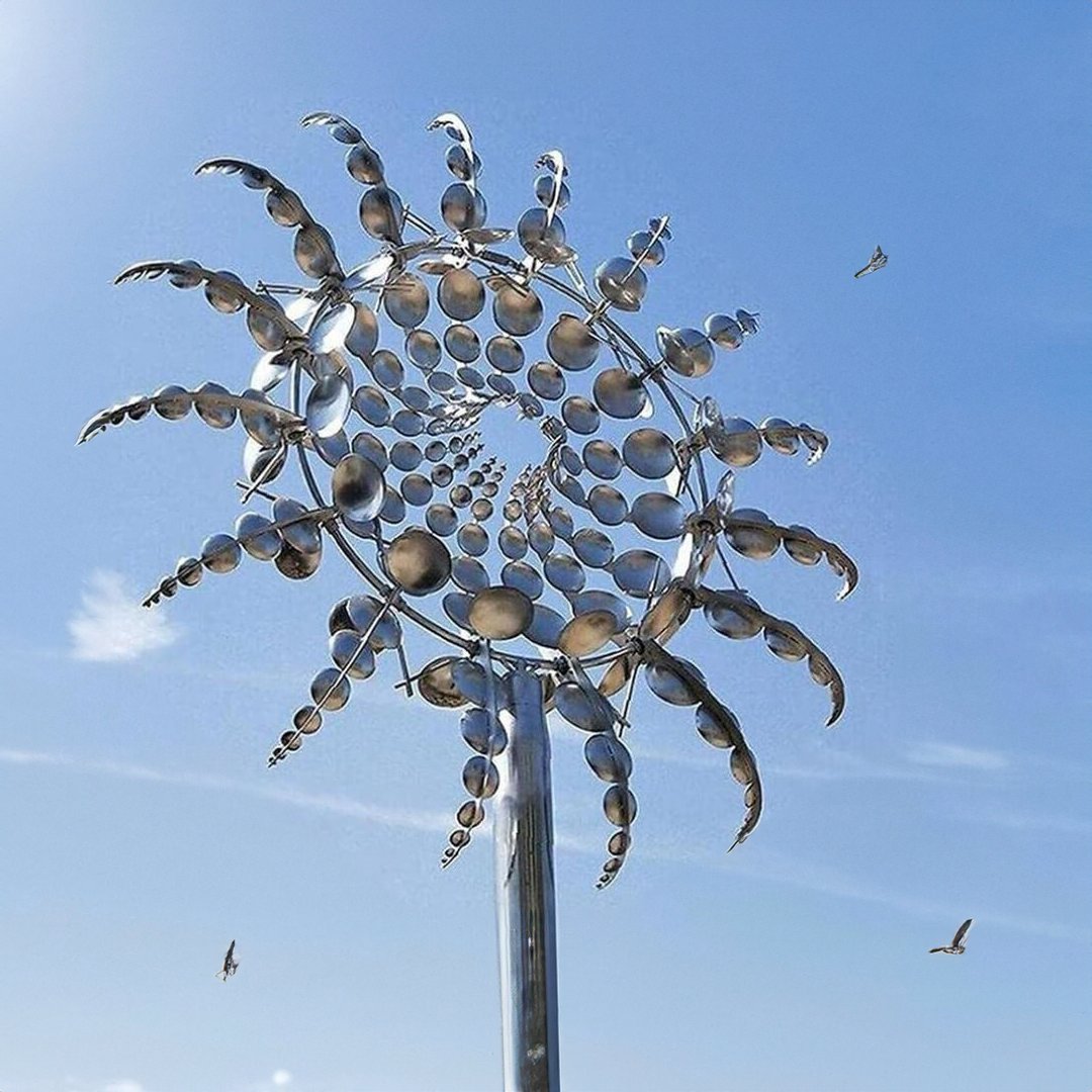 💝𝗧𝗼𝗱𝗮𝘆'𝘀 𝗦𝗽𝗲𝗰𝗶𝗮𝗹𝘀💝Buy 2 Get 2 Free🔥Magical Metal Windmill Wind Spinner (2 Pcs)