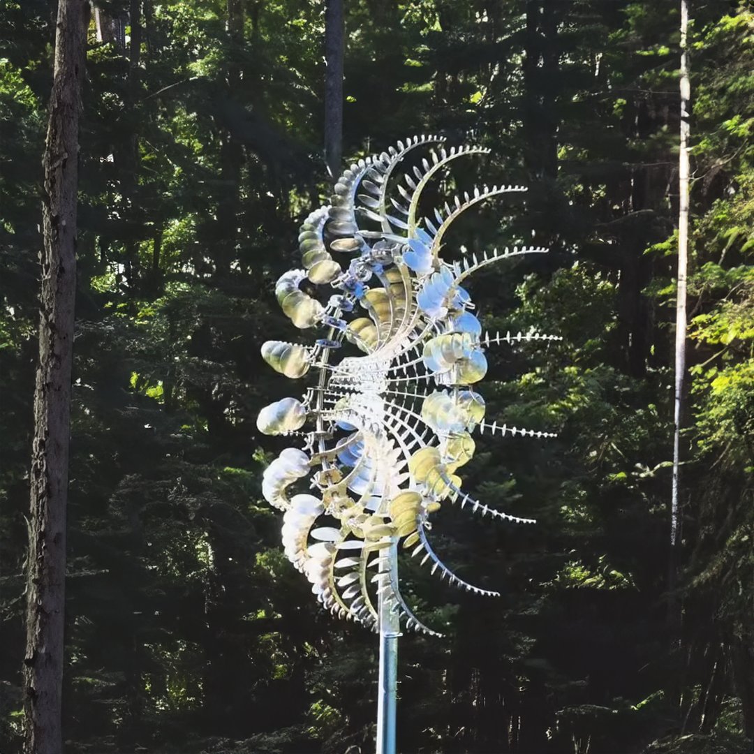 💝𝗧𝗼𝗱𝗮𝘆'𝘀 𝗦𝗽𝗲𝗰𝗶𝗮𝗹𝘀💝Buy 2 Get 2 Free🔥Magical Metal Windmill Wind Spinner (2 Pcs)