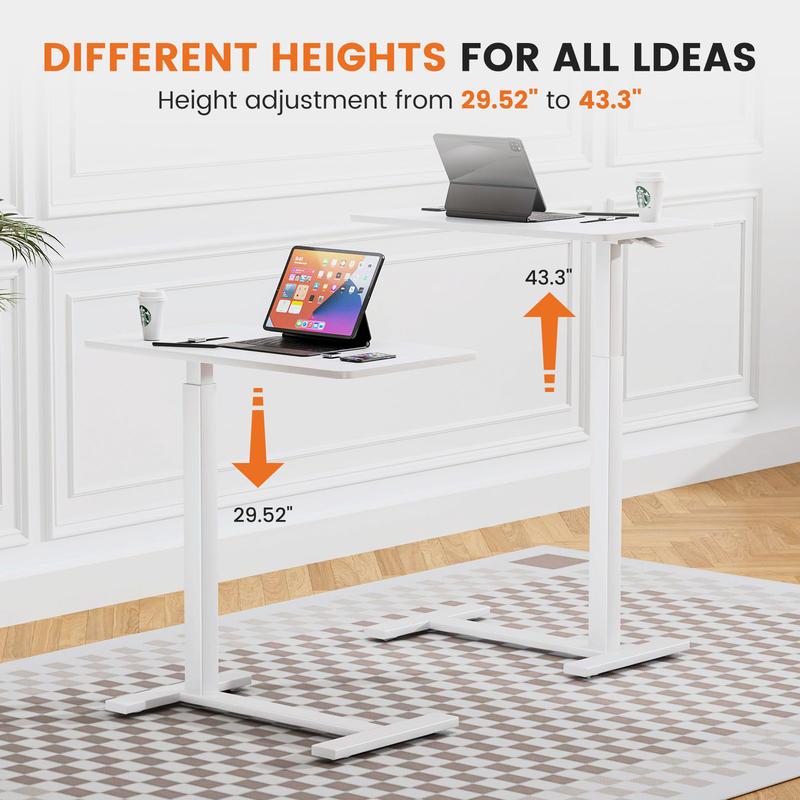 💝𝗧𝗼𝗱𝗮𝘆'𝘀 𝗦𝗽𝗲𝗰𝗶𝗮𝗹𝘀💝Buy 2 Get 2 Free✨Adjustable Rolling Mobile Standing Table