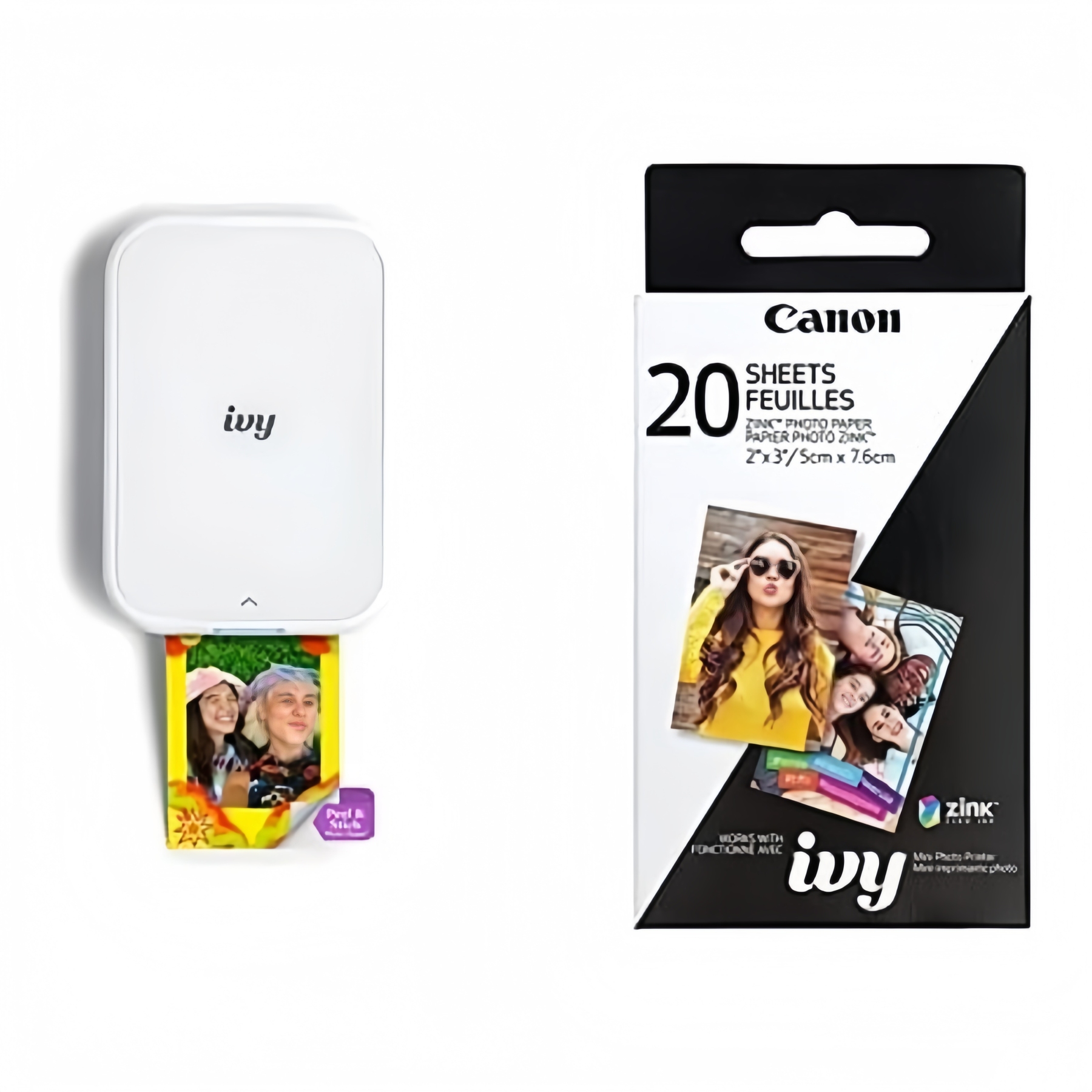 🔥HOT SALE NOW!!!💝Buy 2 Get 2 Free 📷IVY 2 Mini Photo Printer