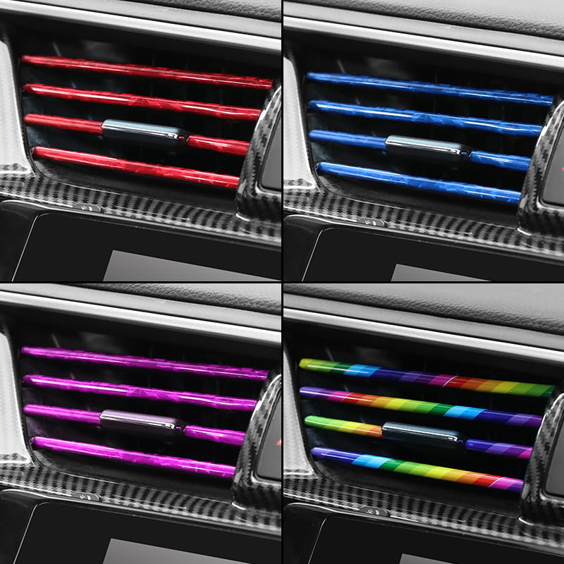 ✨Chrome Styling Moulding Car Air Vent Trim Strip🚗