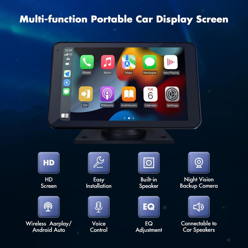 🔥Soon to Be Sold Out!!💝Buy 2 Free Shipping💥2025 Newest Portable Carplay Screen for Car