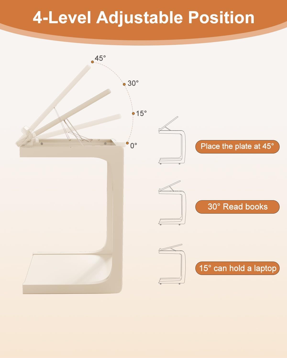 💝𝗧𝗼𝗱𝗮𝘆'𝘀 𝗦𝗽𝗲𝗰𝗶𝗮𝗹𝘀💝Buy 2 Get 2 Free✨Wooden C-Shaped End Table