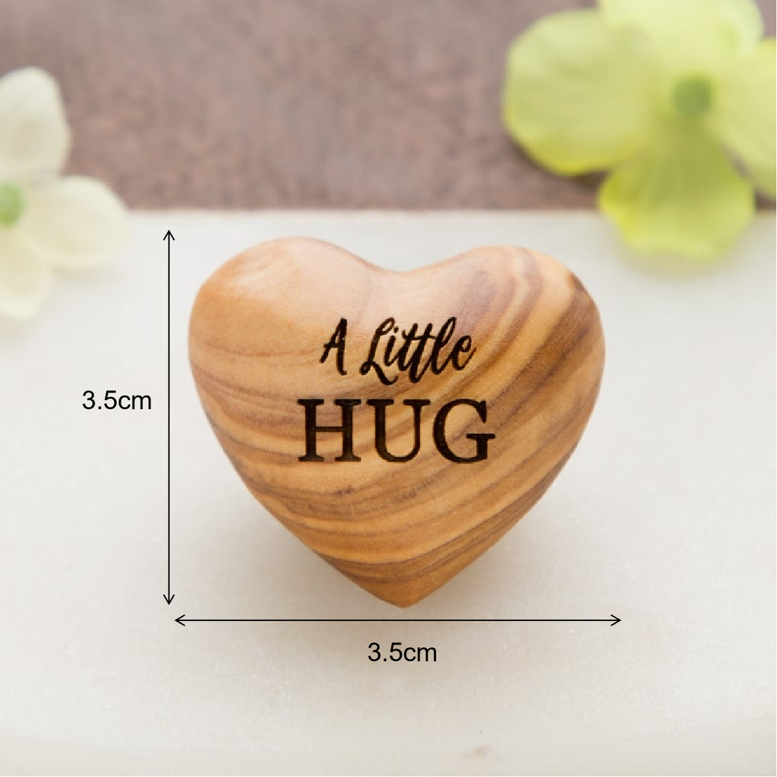 🔥Early Mother's Day Promotion-Pocket Hug Wooden Heart Token