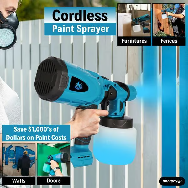 💝𝗧𝗼𝗱𝗮𝘆'𝘀 𝗦𝗽𝗲𝗰𝗶𝗮𝗹𝘀💝Buy 2 Free Shipping🔥Cordless high pressure paint sprayer