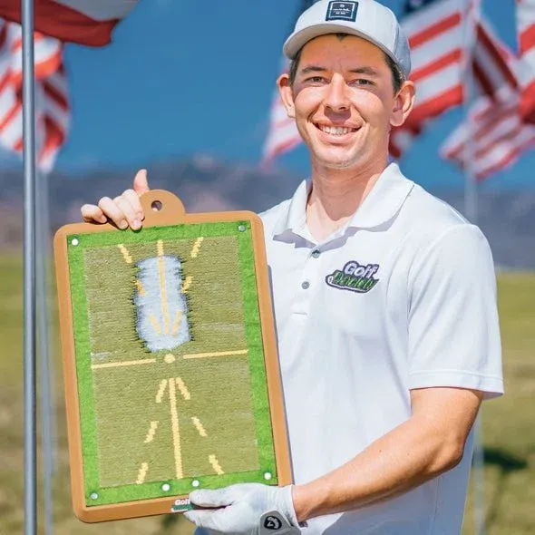 🏌Golf Training Mat for Swing Detection Batting