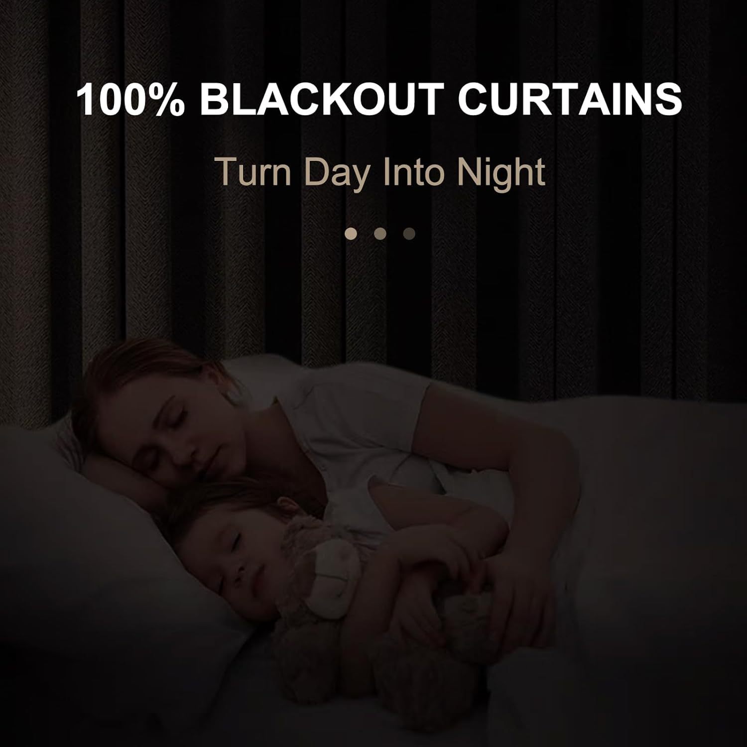 🔥Soon to Be Sold Out!!💝Buy 2 Get 2 Free💥Blackout Shield Linen Blackout Curtains