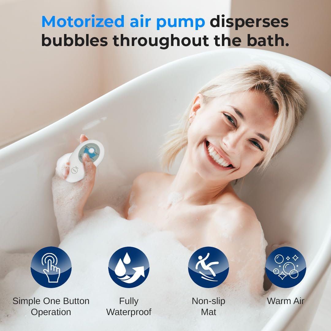 💝𝗧𝗼𝗱𝗮𝘆'𝘀 𝗦𝗽𝗲𝗰𝗶𝗮𝗹𝘀💝Buy 2 Get 2 Free🛁Electric Bubble Massage Mat