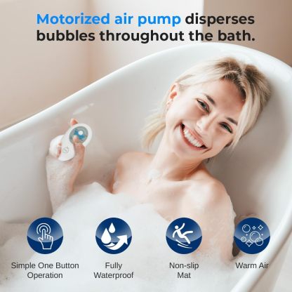 💝𝗧𝗼𝗱𝗮𝘆'𝘀 𝗦𝗽𝗲𝗰𝗶𝗮𝗹𝘀💝Buy 2 Get 2 Free🛁Electric Bubble Massage Mat