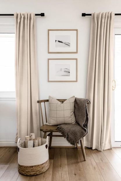 🔥Soon to Be Sold Out!!💝Buy 2 Get 2 Free💥Blackout Shield Linen Blackout Curtains