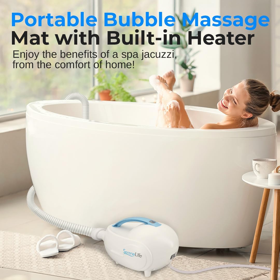 💝𝗧𝗼𝗱𝗮𝘆'𝘀 𝗦𝗽𝗲𝗰𝗶𝗮𝗹𝘀💝Buy 2 Get 2 Free🛁Electric Bubble Massage Mat