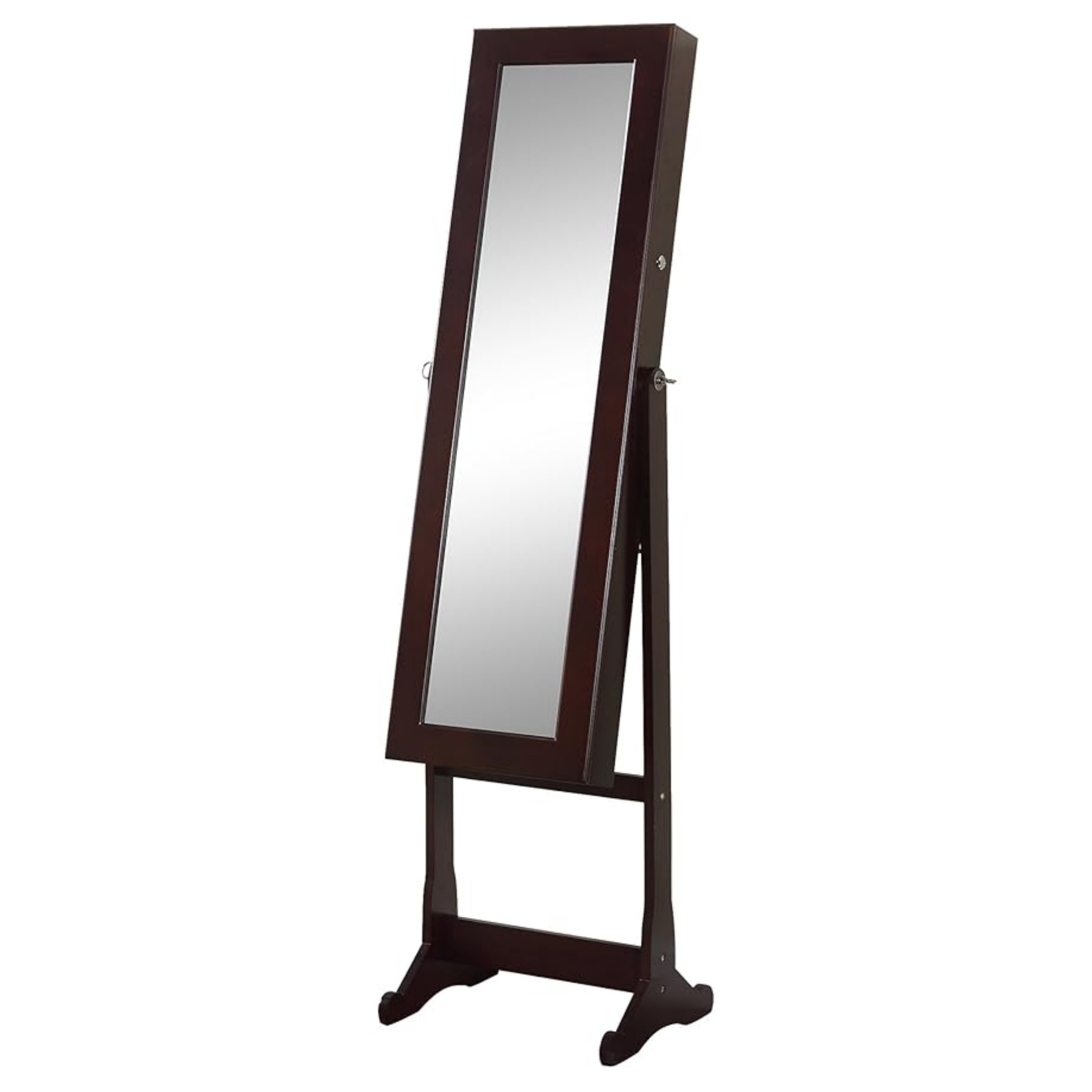 💝Last day of clearance!!💝Buy 2 Free Shipping✨Gold & Silver Safekeeper Mirrored Jewelry Cabinet