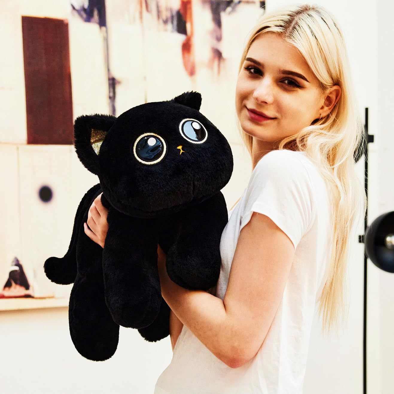 🔥HOT SALE NOW!!!💝Buy 2 Get 2 Free ✨3-5 Pounds Weighted Stuffed Animals with Unscented Microwavable Heating Pad