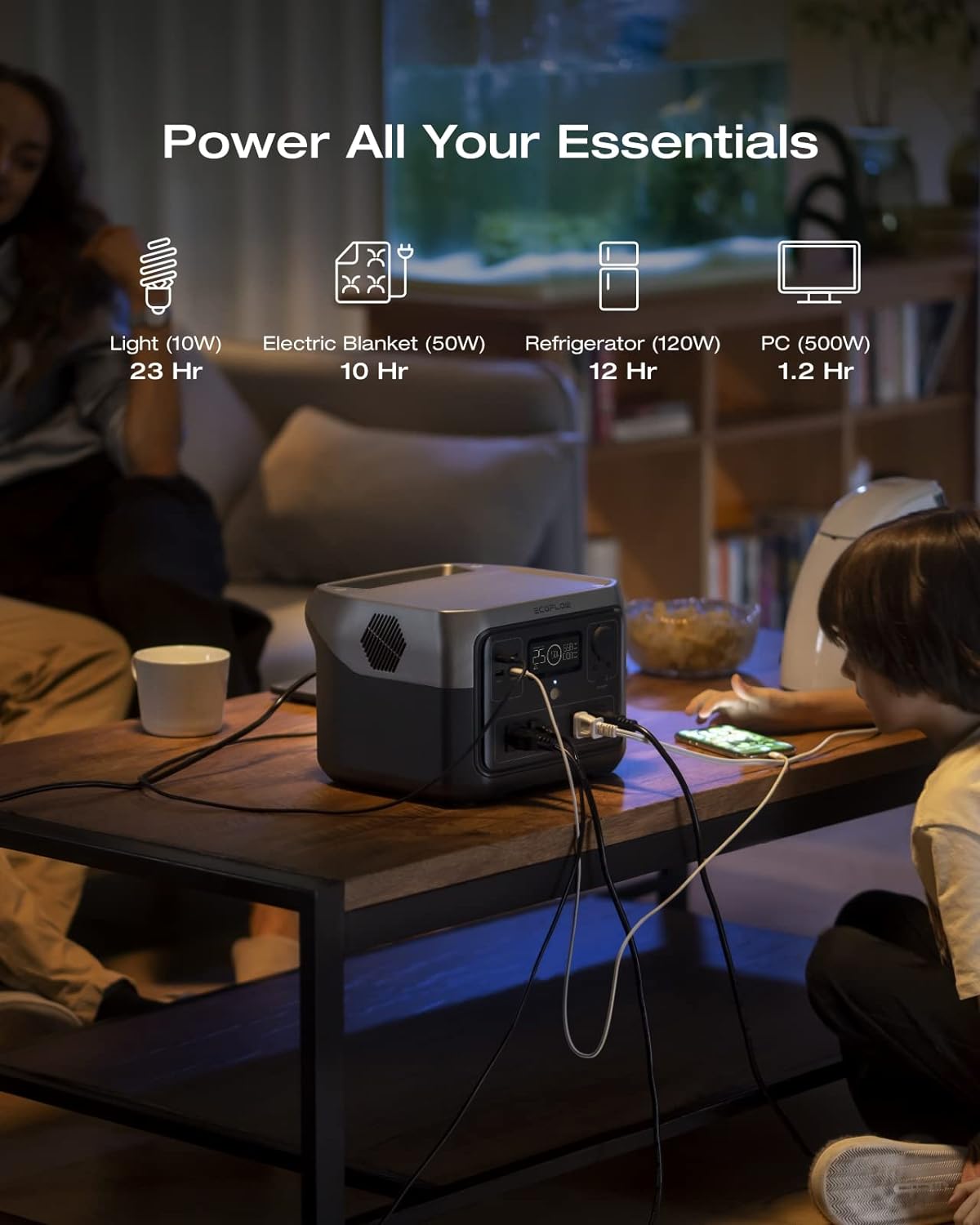🎉𝗧𝗼𝗱𝗮𝘆'𝘀 𝗦𝗽𝗲𝗰𝗶𝗮𝗹𝘀💝✨ Buy 2 Get 2 Free ✨Ecoflow River 2 Pro 768Wh Portable Power Station w/ Solar Option