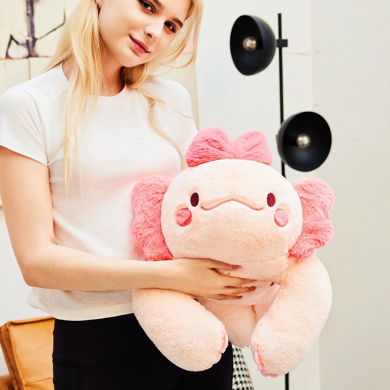 🔥HOT SALE NOW!!!💝Buy 2 Get 2 Free ✨3-5 Pounds Weighted Stuffed Animals with Unscented Microwavable Heating Pad