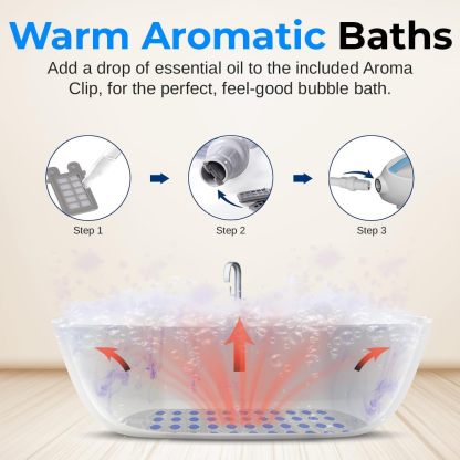 💝𝗧𝗼𝗱𝗮𝘆'𝘀 𝗦𝗽𝗲𝗰𝗶𝗮𝗹𝘀💝Buy 2 Get 2 Free🛁Electric Bubble Massage Mat