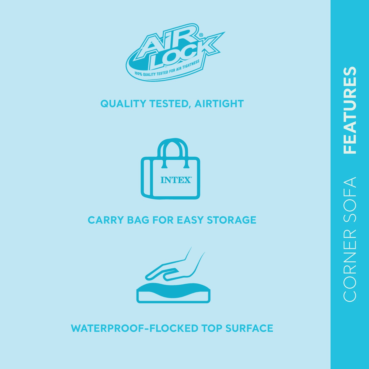 🔥HOT SALE NOW ONLY $27!!!💝Buy 2 Get 2 Free ✨Inflatable Corner Sofa