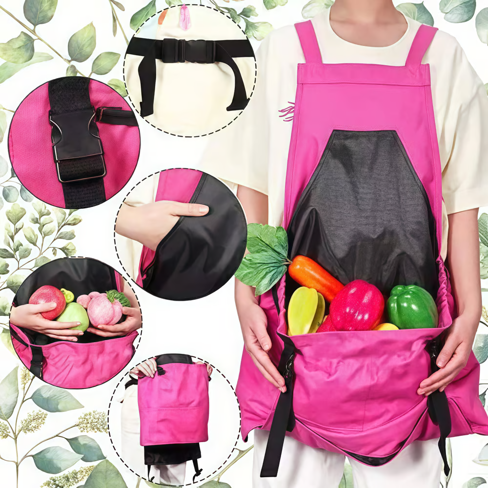 🔥HOT SALE NOW!!!💝Buy 2 Get 2 Free ✨Adjustable Garden Apron (2 Pcs)