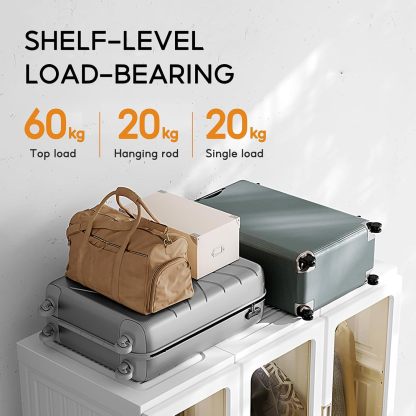 🎉𝗧𝗼𝗱𝗮𝘆'𝘀 𝗦𝗽𝗲𝗰𝗶𝗮𝗹𝘀💝Buy 2 Get 2 Free ✨Portable Wardrobe Closet Storage Organizer
