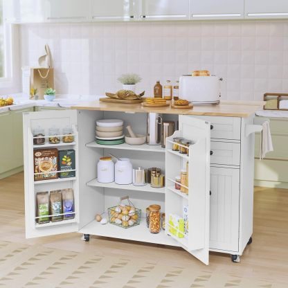 💝Last day of clearance $27.99!!✨Mobile Kitchen Island Table