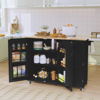 💝Last day of clearance $27.99!!✨Mobile Kitchen Island Table