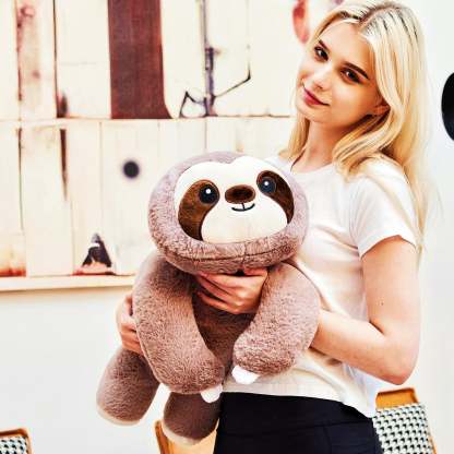 🔥HOT SALE NOW!!!💝Buy 2 Get 2 Free ✨3-5 Pounds Weighted Stuffed Animals with Unscented Microwavable Heating Pad