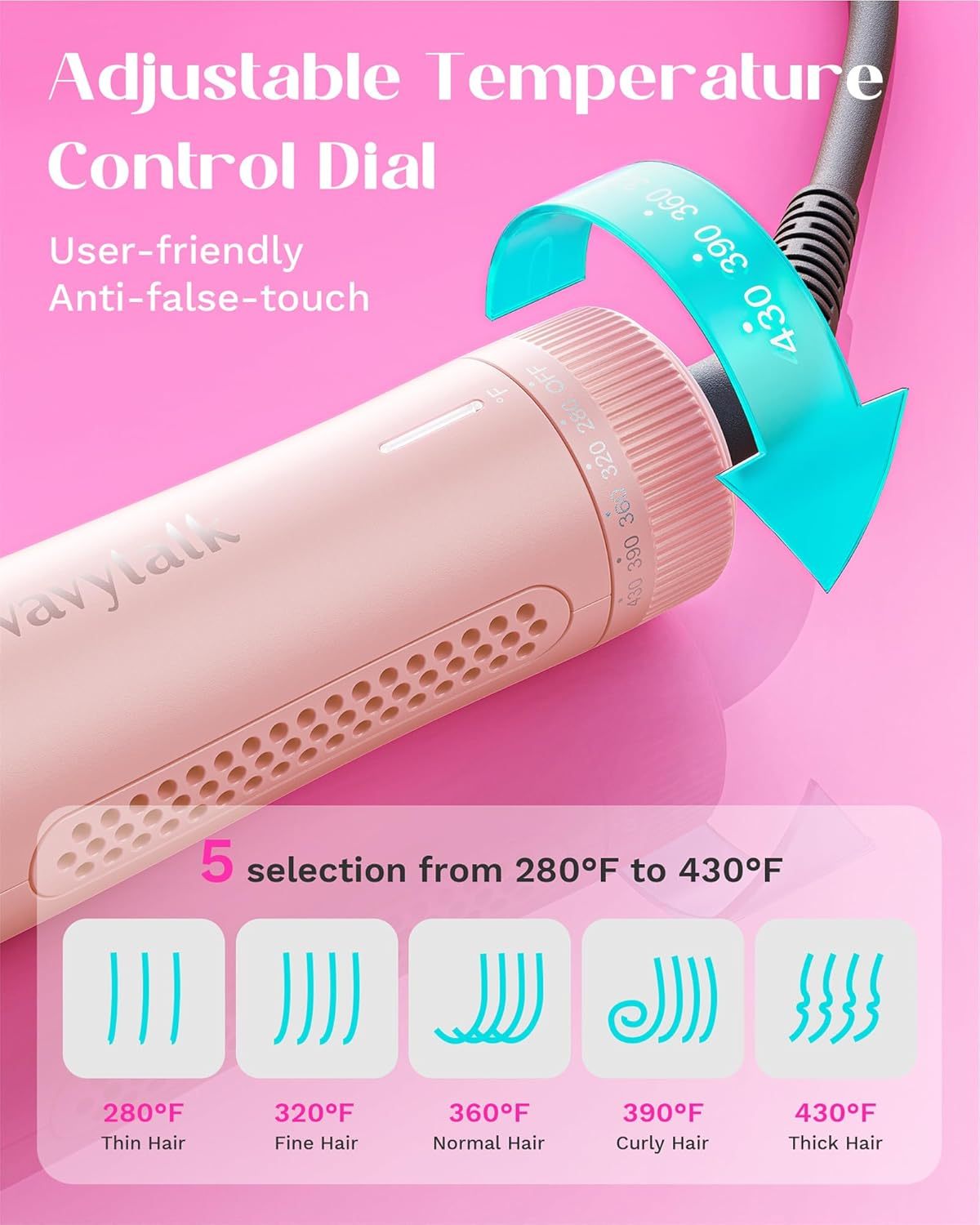 💝𝗧𝗼𝗱𝗮𝘆'𝘀 𝗦𝗽𝗲𝗰𝗶𝗮𝗹𝘀💝Buy 1 Get 1 Free💃Negative Ion Thermal Brush 1.5 Inch for Blowout Look
