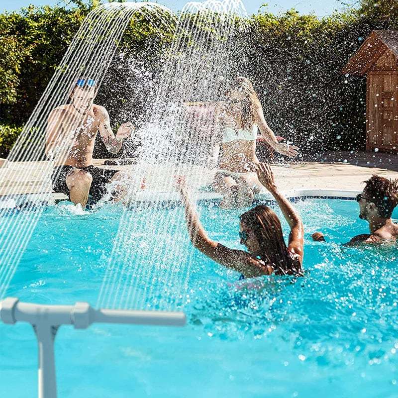 💝𝗧𝗼𝗱𝗮𝘆'𝘀 𝗦𝗽𝗲𝗰𝗶𝗮𝗹𝘀💝Buy 2 Get 2 Free✨Solar Pool Fountain with Lights Dual Arc