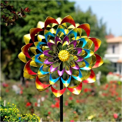 🎉Last day clearance sale💝✨ Buy 2 Get 2 Free ✨Girl Next Door 84" Tall Garden Trowel Wind Spinner