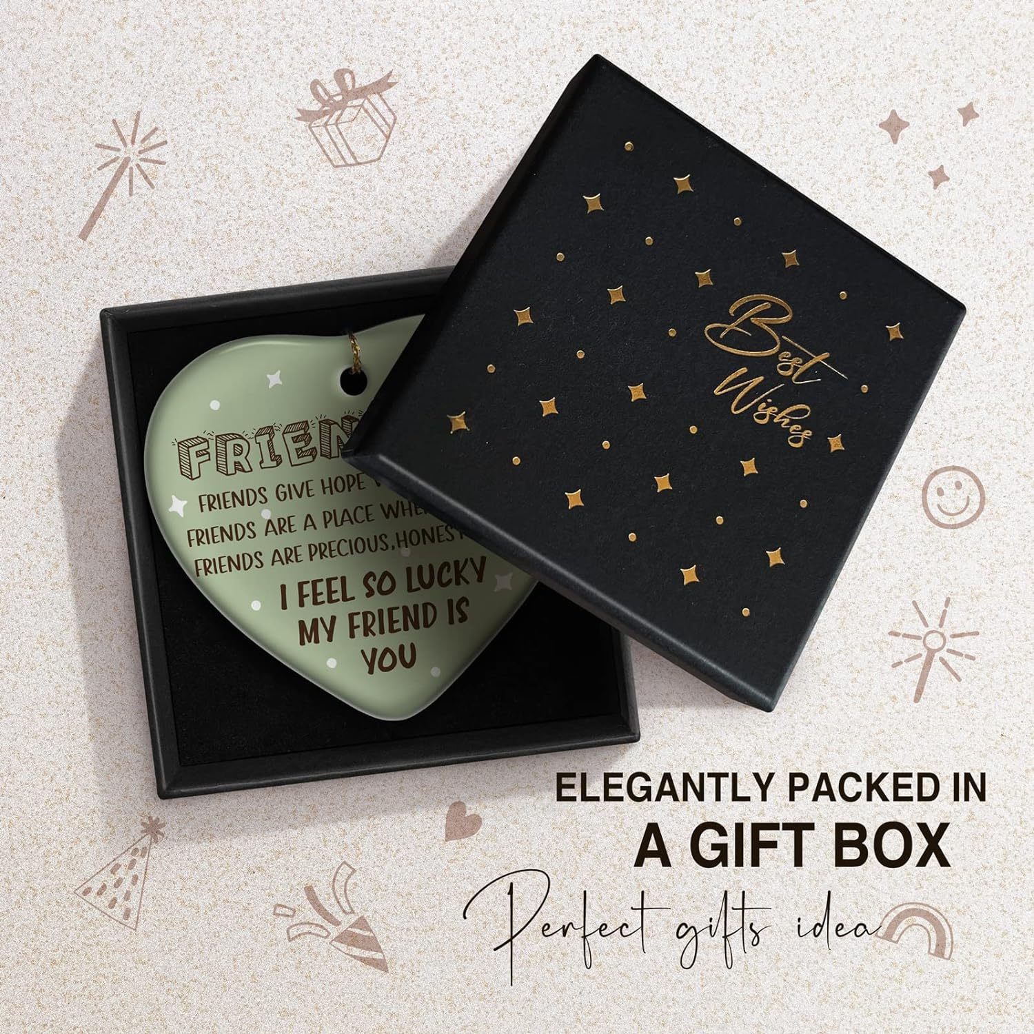 ❤Friendship Heart Keepsake Gifts