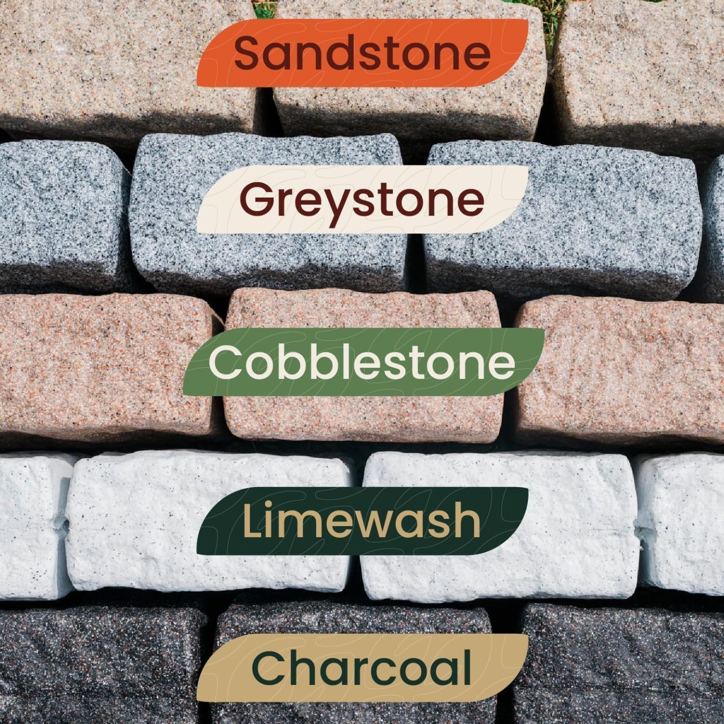💝𝗧𝗼𝗱𝗮𝘆'𝘀 𝗦𝗽𝗲𝗰𝗶𝗮𝗹𝘀💝Buy 2 Get 2 Free🏠Faux Stone Blocks for Lawn Garden Edging